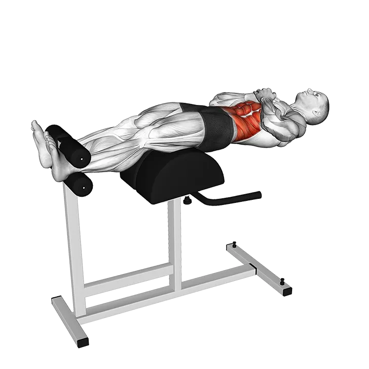 Glute Ham Twist exercise animation (Male)