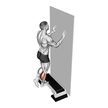 Single Leg Calf Raise Off Step
