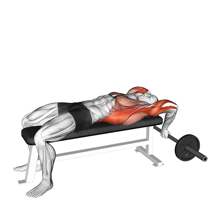 Old School Reverse Extensions exercise animation (Male)