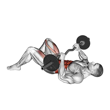 EZ-Bar Russian Twist Sit-up