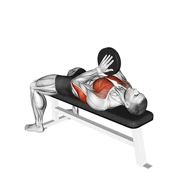 Weighted Svend Bench Press