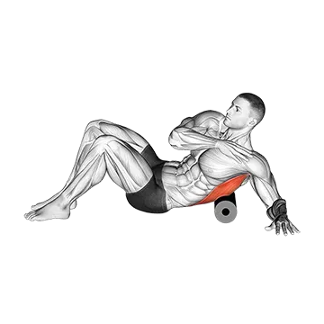 Roll Lower Back (Side) Lying on Floor