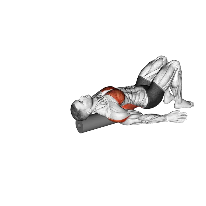 Roll Around the World Lying on Floor exercise animation (Male)