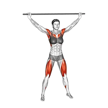 Stick Shoulders Stretch