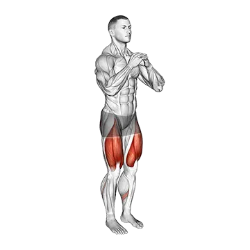 Bodyweight Narrow Stance Squat