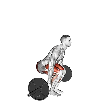 Barbell Behind The Back Deadlift