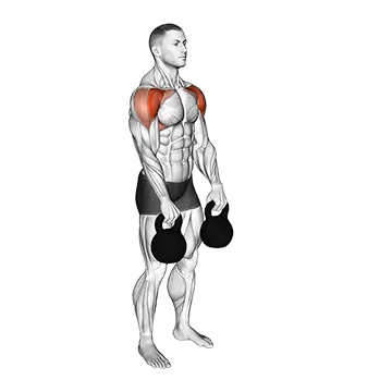 Kettlebell Front Raise