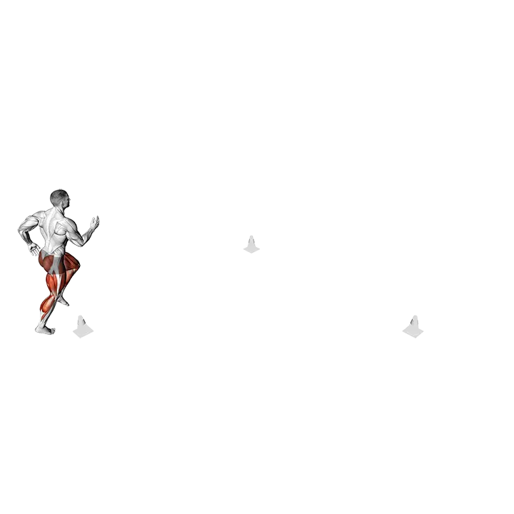 L Drill exercise animation (Male)