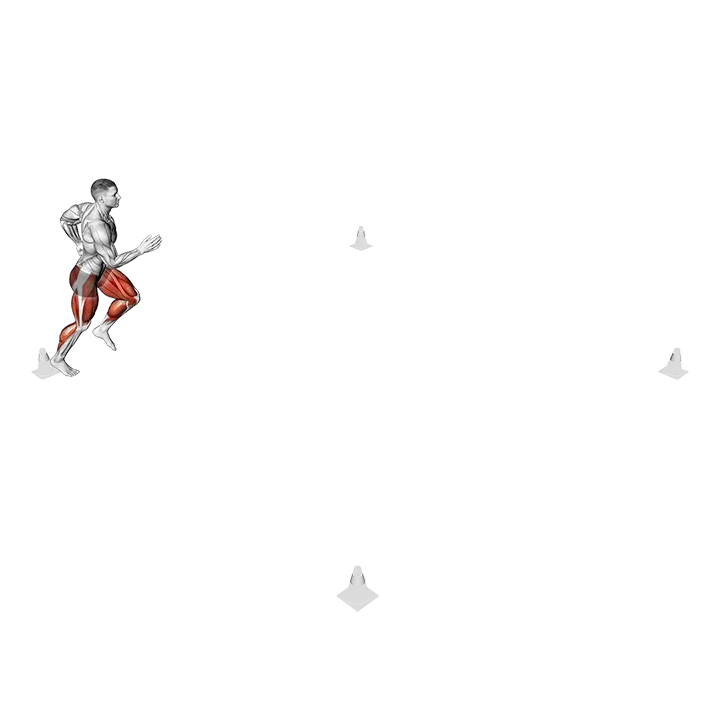 X Drill exercise animation (Male)