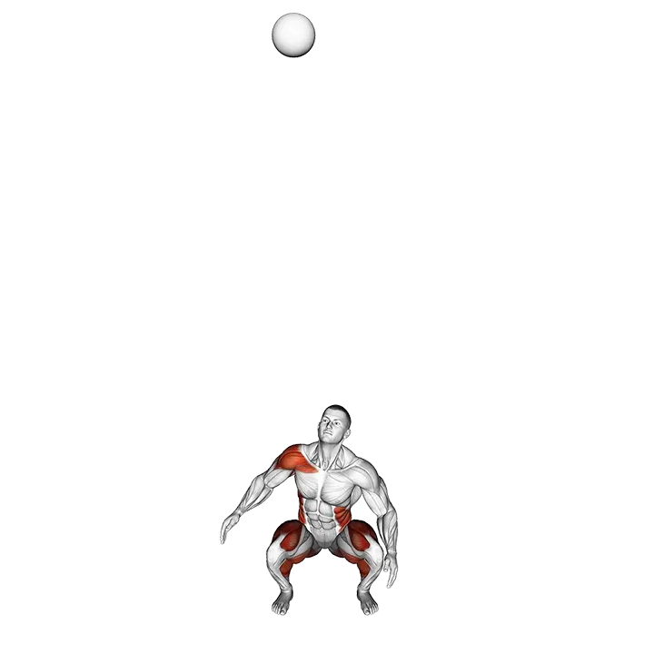 Balloon Drill exercise animation (Male)