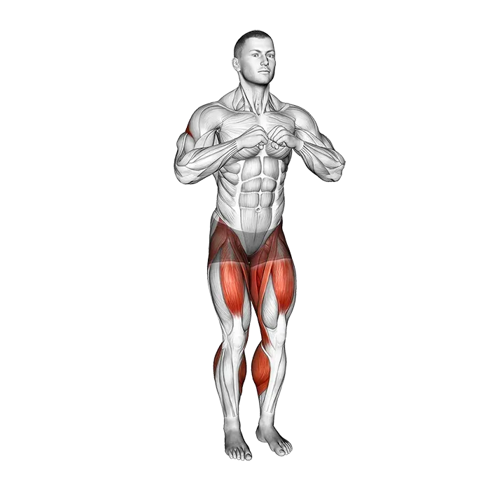 Side Step Rear Delt Row exercise animation (Male)