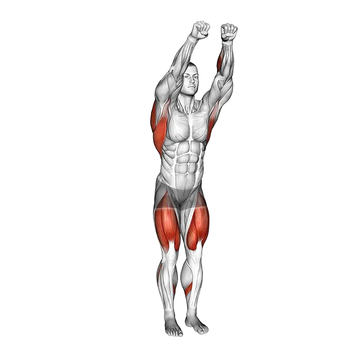 Stepback Pulldown exercise animation (Male)