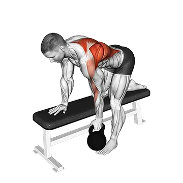 Kettlebell Bent over Row