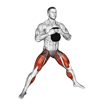 Kettlebell Cossack Squat