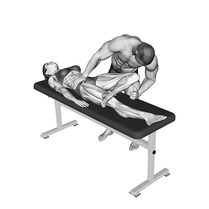 Faber test exercise animation (Female)