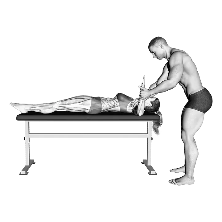 Shoulder Internal Rotation Test exercise animation (Female)