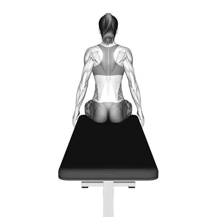 Shoulder Level Test exercise animation (Female)