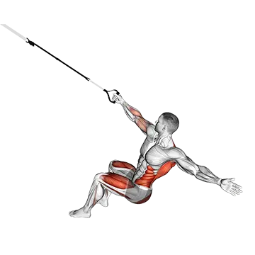 Suspender Squat Power Pull