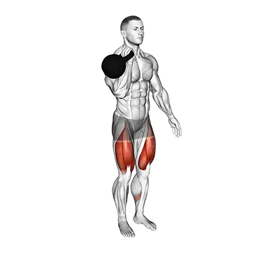 Kettlebell Contralateral Reverse Lunge