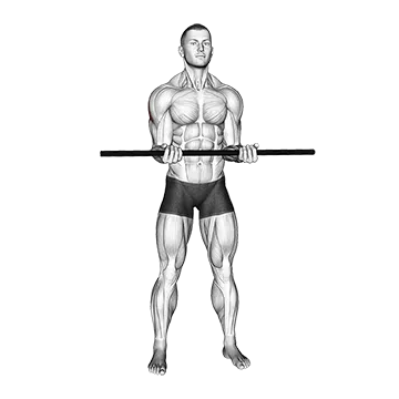 Stick Standing Shoulder Mobilization In External Rotation