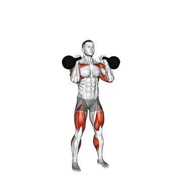 Kettlebell Alternating Arm Thruster