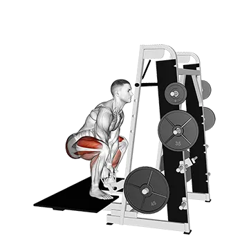 Lever Belt Deadlift (V bar)